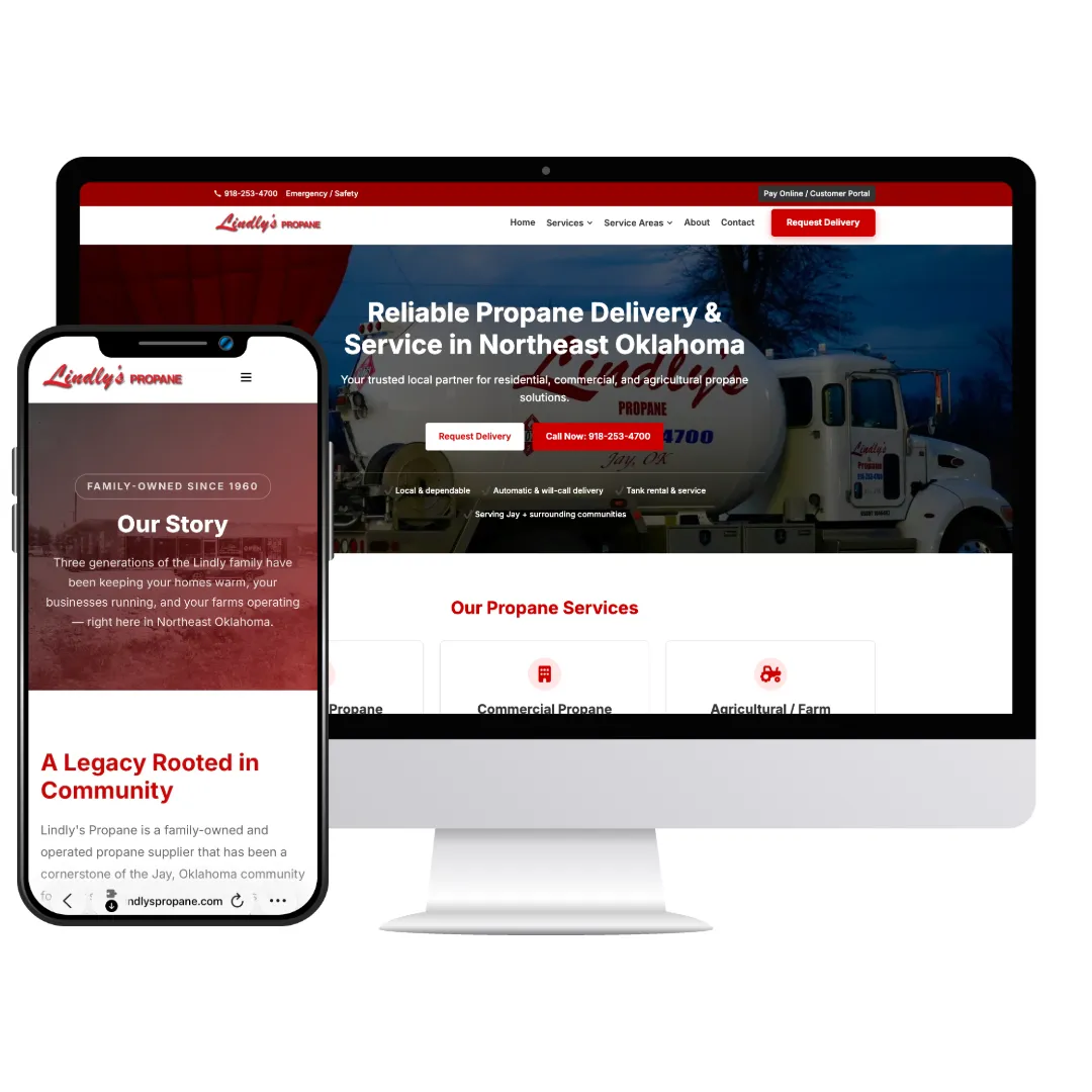 Lindly's Propane Website